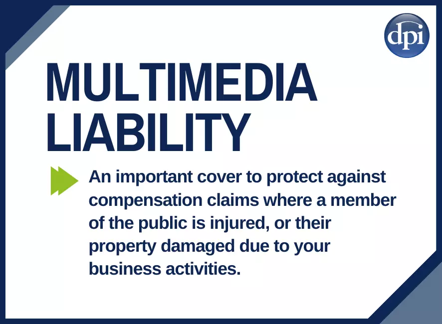 Multimedia liability with description