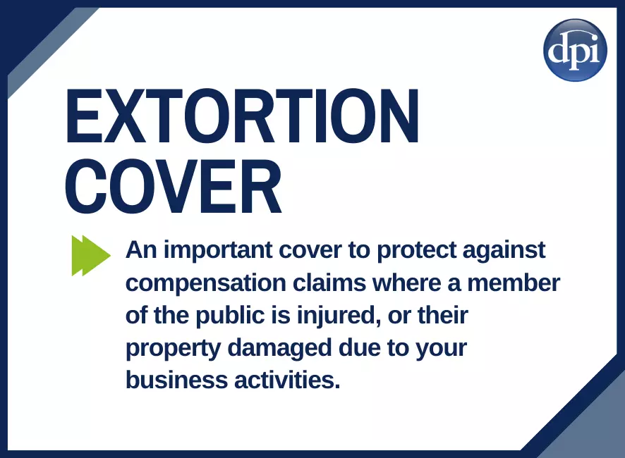 extortion cover with description